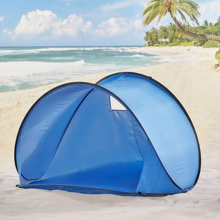 Pop Up Sun Shade - Instant Tent Shade Canopy for Beach or Camping - 5' x 5'