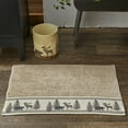 thumbnail image 3 of Park Designs Beige Black Forest Waste Basket, 3 of 3
