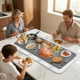 thumbnail image 6 of Heat Resistant Countertop Protector Mat, 15.75 x 35.43 Inch for Food Warming Pad, Air Fryer, Coffee Maker, Microwave, 6 of 10