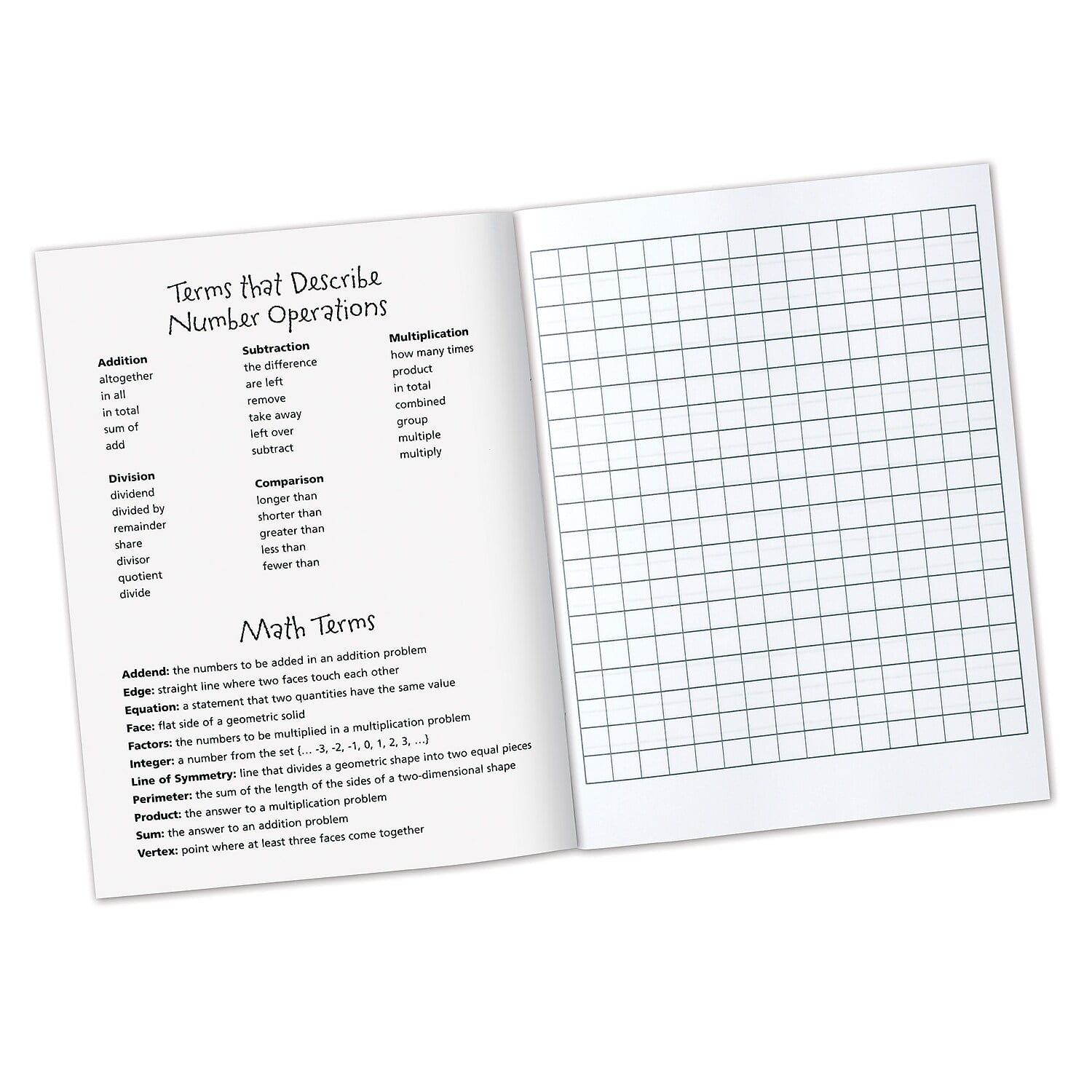 Learning Resources Math Journal, Classroom Supplies, Ages 6+ LER3468