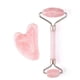 thumbnail image 2 of Rose Quartz Gua Sha Roller Double Headed Face Massager for Skin Care Body and Face Massage Tool White, 2 of 5