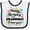 White and Navy, variant on Inktastic Happy Birthday, Grandma I Love You Boys or Girls Baby Bib
