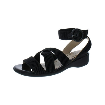 

LifeStride Womens Temple Ribbed Slingback Heel Sandals