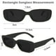 thumbnail image 2 of 6 piezas de gafas de sol retro gafas de sol vintage pequeñas cuadradas rectangulares de los años 90 gafas de moda Y2K para mujeres estéticas, 2 of 6