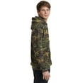 thumbnail image 3 of Port & Company Core Fleece Camo Pullover Hooded Sweatshirt-4XL (Military Camo), 3 of 6