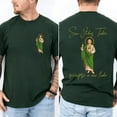 thumbnail image 5 of San Judas Tadeo T-Shirt – Double-Sided Catholic Saint Tee, Siempre a Mi Lado Religious Graphic Shirt, Christian Faith Apparel Gift, 5 of 7