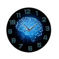 thumbnail image 2 of Reloj de pared Zulema Cerebro Redondo Moderno 12 Oficina Estudio, 2 of 8