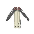 thumbnail image 3 of Swiss Tech 10 in 1 Multitool with Spring Action Shears AUS 8 Steel Blade Carabiner and Sheath, Ivory, 3 of 6