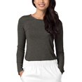 thumbnail image 4 of Adar 3 Pack Women's Comfort Long Sleeve T-Shirt/Underscrub Tee - 2903M - BDHC - 2X, 4 of 6