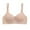 Beige, variant on hotojiny Bralettes for Women Wirefree Adjustable Spaghetti Strap Bra Wireless Push Up Bras Full Coverage Everyday Bra