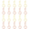 thumbnail image 1 of 20pcs Paper Clips Delicate Paperclips Cute Paper Memo Clips Document Clips Key Shaped Paperclips, 1 of 7