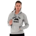 thumbnail image 3 of Save the Winos Rhinoceros Wine Lover Hoodie Sweatshirt Women Brisco Brands S, 3 of 6