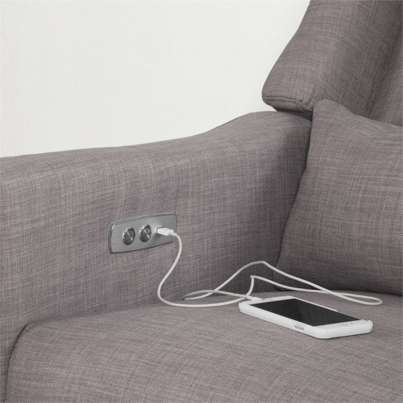 electronic recliner glider