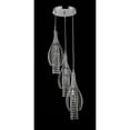 thumbnail image 4 of Xuan 3-light Adjustable Crystal Chrome-finish Chandelier, 4 of 4