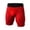 Red, variant on Uccdo Men's Sport Performance Boxer Brief Underwear Compression Shorts