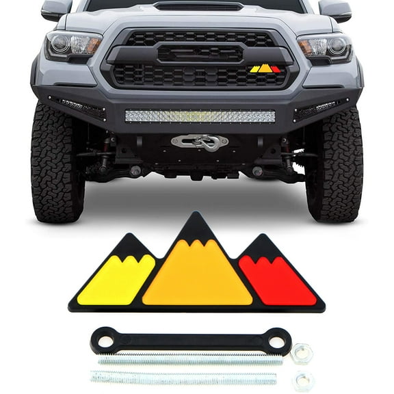 Grille Badge,Label 4runner Emblem Decoration Sequoia Rav4 4runner Sequoia Mewmewcat Huiop Dsfen Eryue Rusuo