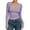 Purple, variant on Tqcoqu Women's Square Neck Ribbed Knit Long Sleeve Crop Top,Slim Fit Stretchy Soft Basic Casual Going Out Tee Shirts,White Women's S-XXXL