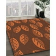 thumbnail image 2 of Ahgly Company Indoor Rectangle Patterned Orange Novelty Area Rugs, 2' x 4', 2 of 6