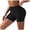 A8-Black, variant on Hessimy Women's Athletic Seamless Scrunch Booty Shorts High Waist Lifting Butt Workout Gym Yoga Athletic Shorts Yellow S