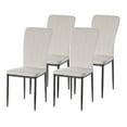 thumbnail image 3 of Modern And Contemporary Tufted Velvet Upholstered Accent Dining Chair, 3 of 9