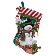 Kit Costura Navideño Fieltro Para Niños - Manualidades Adornos Navidad, Regalo Educativo Creativo