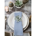 thumbnail image 3 of Cloth Napkins Set of 4 - 20x20 Inches, Pure Light Blue Washable Reusable Table Napkins, Simple Solid Color Soft & Absortbent Dining Napkin for Party Wedding Hotel Restaurant, 3 of 8
