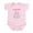Petal Pink, variant on CafePress - Infant Bodysuit - Baby Light Bodysuit, Size Newborn - 24 Months