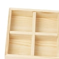 thumbnail image 1 of Jewelry Display Tray Case Beads Holder Ring Velvet Gemstone Storage Box Bangles Stackable Ladies 6-grids, 1 of 8