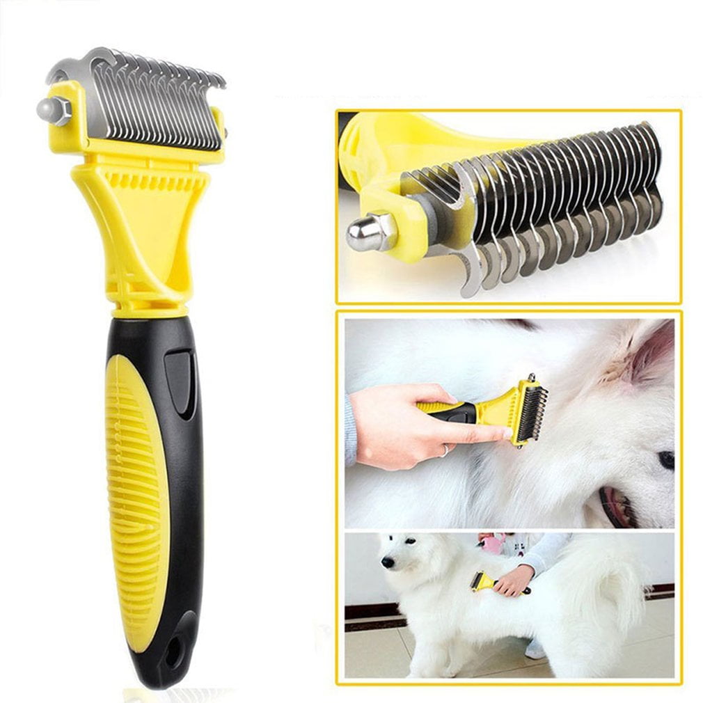 Stainless Steel Dog Cat Toothed Flea Removal Cleaning Brush Comb Grooming XS 