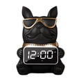 thumbnail image 4 of DOLITY Tissue Box Cover Desk Speaker Bedroom NightStand Digital Alarm Clock Black, 4 of 9