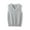 Gray, variant on Hinvhai Kids Boys Girls V-Neck Knitted Sweater Vest Sleeveless Spring Vest Coat Students Uniform School Wear Waistcoat Light Blue 15-16Years