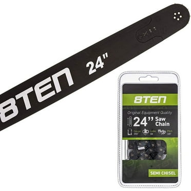 2 Pack 24" Archer MOTOSEGA CATENA 3/8" Piena Scalpello .050 - Foto 9