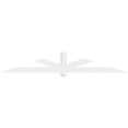 thumbnail image 2 of 96"W x 16"H x 4"D x 4"F, 4/12 Pitch, Kennewick Architectural Grade PVC Gable Bracket, 2 of 8