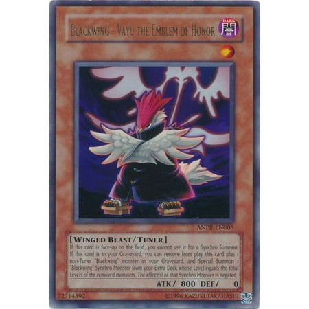 YuGiOh Ancient Prophecy Blackwing - Vayu the Emblem of Honor