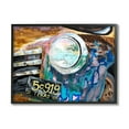 thumbnail image 2 of Stupell Industries Up-Close Texas Car Headlight Modern Street Style Painting White Framed Art Print Wall Art, Design by Stacy Gresell, 2 of 5