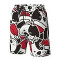 thumbnail image 4 of Logiee Cute Dog Print Mens Swim Trunks Quick Dry Board Shorts,Breathable Hawaii Beach Shorts Swimwear Bathing Suits-Medium, 4 of 6
