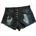 thumbnail image 2 of Skyhi Womens & Juniors Blue Denim Shorts 4B Size 8, 2 of 3