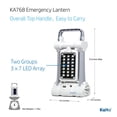 thumbnail image 4 of Farol LED Kaito KA768 multifuncional de doble panel recargable, 4 of 9