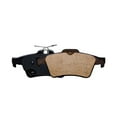 thumbnail image 5 of Detroit Axle - Rear Brake Pads for Volvo S40 C30 C70 V50 Mazda 3 5 Jaguar S-Type XK XJ8 XJR Saab 9-3 9-3X Ford C-Max Escape EcoSport Transit Connect, Ceramic Brake Pads with Hardware, 5 of 7