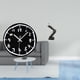 thumbnail image 2 of Reloj de pared,Reloj de pared silencioso y decorativo que no hace tictac,Reloj moderno de 12 pulgadas para pared de casa o oficina,sencillo.,Estatua de escalera,Estatua de escalera con libros, 2 of 8
