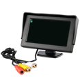 thumbnail image 2 of 3X Rear View Camera Wide Degree 4.3inch TFT LCD Display or Monitor Waterproof Night Vision Reversing Backup, Monitor, 2 of 7