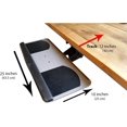 thumbnail image 5 of Keyboard Tray with Adjustable Height and Tilt for Standing Desks and Short Depth Desk Tops, 5 of 5
