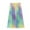 Sky Blue, variant on WMTBSRSW Girl's Fashion Rainbow Skirt Elastic Waist Ruffle Flowy A Line Boho Summer Skirts Colorful Tie Dye Casual Elegant Party Prom Skirts 4-15 Years