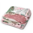 thumbnail image 3 of XMXY Fleece Throw Blanket for Couch, Cartoon Frog Cottagecore Mushroom Lightweight Plush Fuzzy Cozy Soft Bed Blankets and Throws for Sofa, 80"x60" inches, 3 of 8