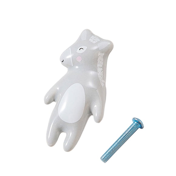 Toystoory El cajón animal de la cerámica tira con fácil único y lindo instalar el amplio Decoración del hogar Burrito