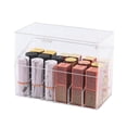thumbnail image 2 of Jubilant  Cosmetic Display Case Lipstick Organizer Box Transparent Lipstick Storage Box Organizer with 18 Compartments Dustproof Makeup Storage for Lipstick, 2 of 8