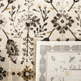 thumbnail image 4 of SAFAVIEH Serenity Blanche Oriental Area Rug, Creme/Brown, 5'1" x 7'6", 4 of 8