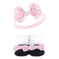 thumbnail image 6 of Hudson Baby Infant Girl Headband and Socks Giftset, Pink Blue 10-Piece, One Size, 6 of 7