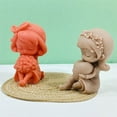 thumbnail image 6 of Sinyiin Girls Silicone Mould Little Girl Candle Resin Mold for DIY Scented Candle Making, 6 of 17
