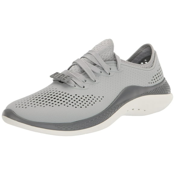 Crocs Women's LiteRide 360 Pacer Sneakers, Light Grey/Slate Grey, 11